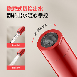 Basin Faucet Single Handle Ceramic Valve Core Pull Out <b>Spray</b> Deck <b>Mounted</b> Single Hole Red - Product Image 4