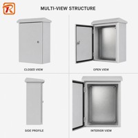 Boîtier de commande OEM personnalisé en acier inoxydable et aluminium pour électronique basse tension - Fabrication de tôlerie