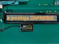 RS485 1196 Bus Destination Display IP65 1696 Bus Destination Sign Led Bus Accessoires Flip Dot Display