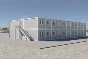 Toppre có thể tháo rời nhà văn phòng xây dựng cửa hàng đúc sẵn Casa container Modular khu dân cư Container 3 câu chuyện container nhà - Product Image 3