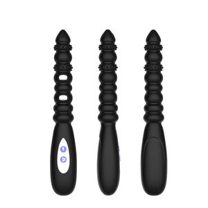 Perles anales Produits sexuels Vibrateur de prostate pour hommes Stimulateur électrique doux à main pour hommes et femmes Vibrateur de point G Orgasme - Product Image 3