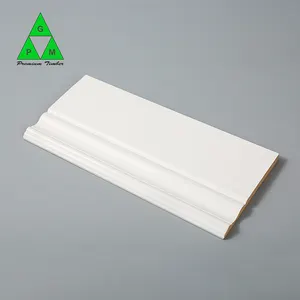 cedar Wood Timber/Logs For Pallet/Furniture Wood Skirting Board Wooden Moldings White Primer Water Proof