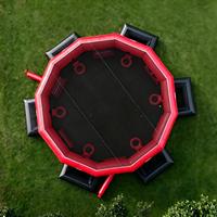 Terrain de jeu gonflable Dodgeball sur mesure – Cage de jeu gonflable pour activités de groupe à l'école ou dans le jardin