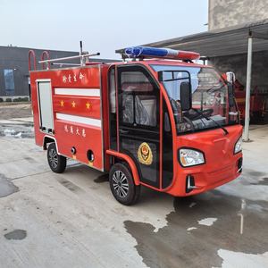 Tricycle Électrique de Secours d'Urgence avec Canon à Eau Haute Pression, Camionnette de Pompiers Urbaine, Véhicule à Énergie Nouvelle pour Utilisation sur Routes Non Publiques - Product Image 4
