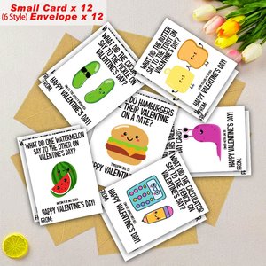 Pickle <strong>Valentine's</strong> Day <strong>Cards</strong> Custom Anniversary <strong>Cards</strong> Witty Greeting <strong>Card</strong> for Wife <strong>Husband</strong> Him Her Coworker Gift Cardboard - Product Image 5