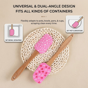 Vendita Diretta dalla Fabbrica, Spatola da <span class=keywords><strong>Cucina</strong></span> in Silicone Personalizzabile, per Pasticceria, Ecologica, Lavabile in Lavastoviglie, Modello Disponibile - Product Image 3