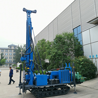 Plate-forme de forage de noyau de tige de câble de 350m et machine de puits d'eau