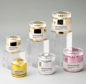 Sẵn Sàng Để Tàu Sang Trọng 10G 15/20G 30G Nhựa Mỹ Phẩm <span class=keywords><strong>Container</strong></span> Rỗng Jar Với Vít Cap Kem Ống Tinh Chất Kem Jar - Product Image 2