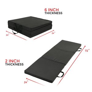 Trifold <span class=keywords><strong>Folding</strong></span> Nén Di Động Cuộn Giường Xốp Bọt Bộ Nhớ Lớp Nệm Tốt Nhất - Product Image 2