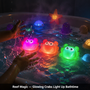 Juguetes de Baño Flotantes de <span class=keywords><strong>Pez</strong></span> Burbuja al por Mayor, Juguetes LED Luminosos de Animales de Goma, <span class=keywords><strong>Pez</strong></span> Burbuja, Criaturas Marinas, Juguetes para Bañera, Venta Directa de Fábrica - Product Image 4