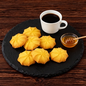Biscuits de fête en gros, délicieux, texture normale et croustillante, biscuits <span class=keywords><strong>sablés</strong></span>, saveur d'œuf, 260g, biscuits au beurre - Product Image 6