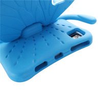 Casing Tablet Universal untuk anak perempuan, casing Tablet lucu Bumper kupu-kupu Eva busa Kickstand Universal untuk iPad Pro 10.5 inci 2018