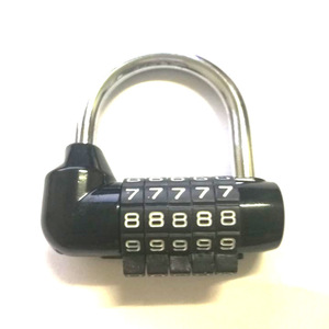 <span class=keywords><strong>Cadenas</strong></span> à combinaison en U de haute qualité, durable, à cinq positions, avec <span class=keywords><strong>code</strong></span> alphabétique, pour casier de salle de sport, remplace 5 lettres - Product Image 5