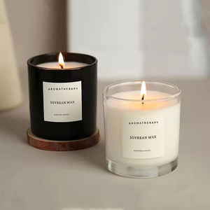 Bougie parfumée en cire de soja pour l'aromathérapie, vente en gros d'usine, pour Noël, anniversaires, mariages, chambres à coucher - Product Image 2