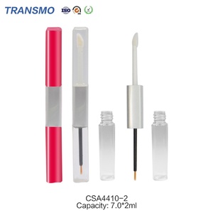 Vente en gros de tubes de gloss à lèvres à double extrémité de 7 ml * 2, contenants vides pour baume à lèvres, tube de gloss à lèvres avec pinceau personnalisé, MOQ 12000 - Product Image 6
