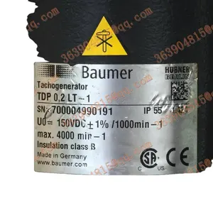 BAUMER HUBNER BERLIN TACHOGENERATOR TDP 0 2 LT-1 GENERATOR TACHO