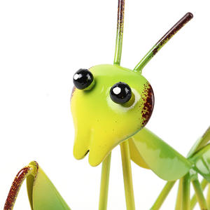 Metallo Silhouette noramerica europa placcato giardino esterno in ottone mantide decorazioni - Product Image 3