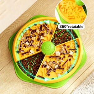 Ciotola Girevole a Più Livelli in Plastica per Alimentazione Lenta, Impermeabile, per Addestramento Cani <span class=keywords><strong>e</strong></span> Gatti - Product Image 3