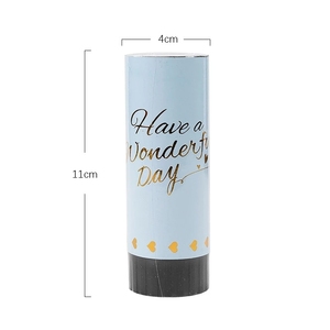 Cannone Sparacoriandoli Rosso e Blu per Decorazioni Matrimoniali e Feste di Capodanno, Colori Personalizzabili, Varie Dimensioni - Product Image 6