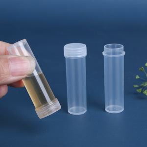 Viales de barril pequeño de 5g, píldora de medicina, cápsula de polvo líquido, contenedor de almacenamiento, botellas de embalaje, botella de plástico de 5ml, tarro de muestra - Product Image 6