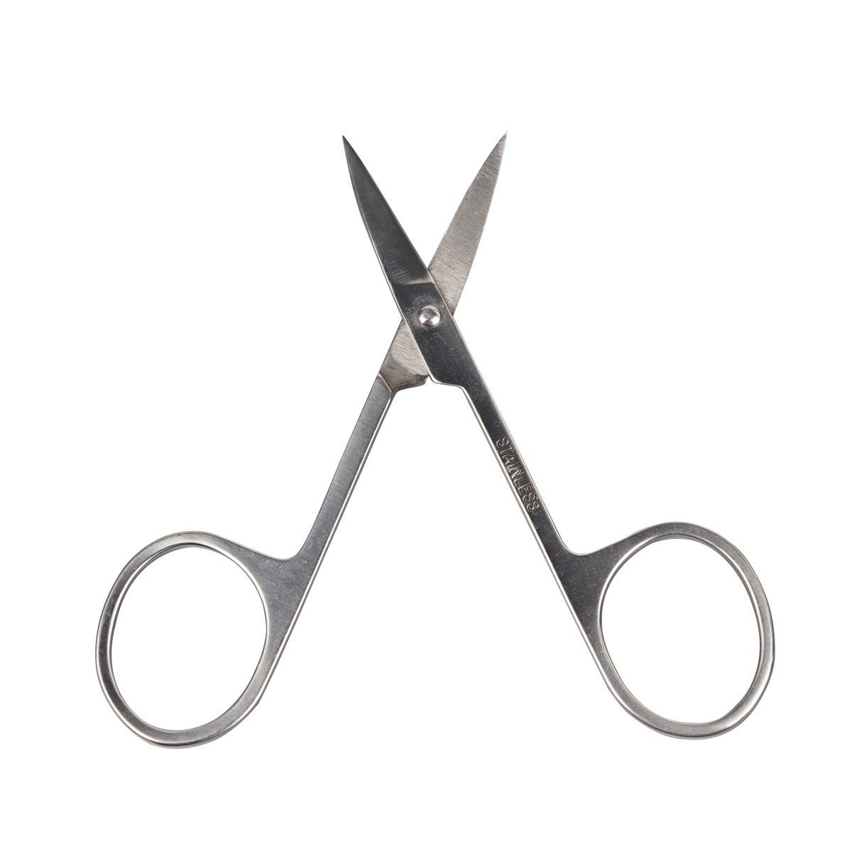 100 шт., профессиональные ножницы для маникюра, ногтей, бровей, носа, ресниц