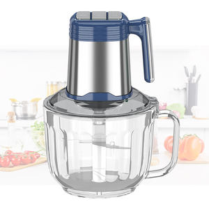 Hachoirs à viande électriques pour la cuisine domestique, mini hachoirs à viande automatiques en acier inoxydable, 2L 3L, pour viande et légumes - Product Image 1