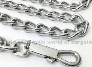 Laisse en chaîne en métal pour grands chiens - Product Image 3