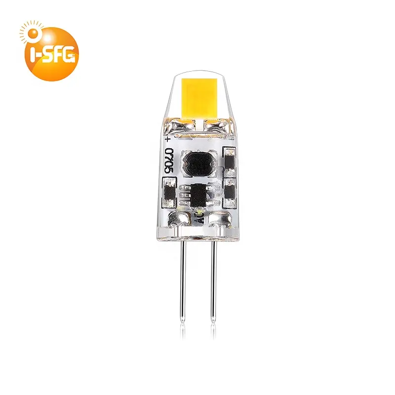 CE RoHS listelenen 1W 1.2W göz koruması G4 12V bi-pin ampul 2200K lampade