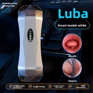 Copa de Masturbación Masculina con Múltiples Frecuencias, Succión y Sujeción, Vibración de Doble Canal Oral y Genital, Juguetes Sexuales para Adultos - Product Image 6