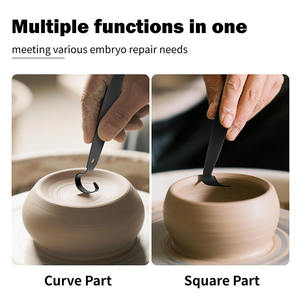Herramientas de Modelado de Cerámica de Doble Punta de Acero al Carbono Galvanizado de Primera Calidad <span class=keywords><strong>LISI</strong></span>, Perfectas para Dar Forma, Detallar y Suavizar - Product Image 5