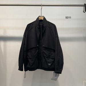 Veste de survêtement unisexe personnalisée avec logo, respirante, pour l'automne, avec fermeture éclair et poignets élastiques, idéale pour la gym et les activités sportives décontractées - Product Image 4