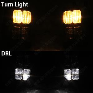 Feux antibrouillard LED Mitsubishi Outlander Sport 2020-23 Hb4 55w 6000lm, lampe de conduite avant - Product Image 2