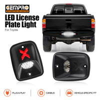 Feux de plaque d'immatriculation LED X Style à lentille fumée pour hayon, clignotants, pour Toyota Tacoma 1995-2004, double blanc et rouge, paire de 2 pièces