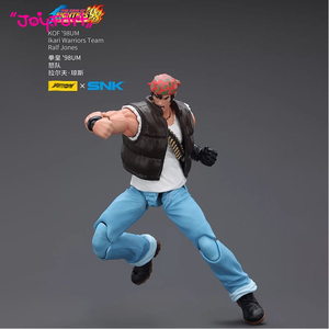 Figura de Acción Coleccionable JOYTOY KOF98UMIkari Warriors Team Ralf Jones JT01710 Escala 1/18, Modelo Articulado - Product Image 2