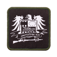 Patch tissé personnalisé, logo décoratif, patchs tissés pour chapeaux, à coudre ou à repasser, pour vêtements, sacs à dos, vêtements