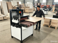 Machine à poncer à bande plate pour bois 300mm 400mm 600mm, équipement de polissage pour le travail du bois