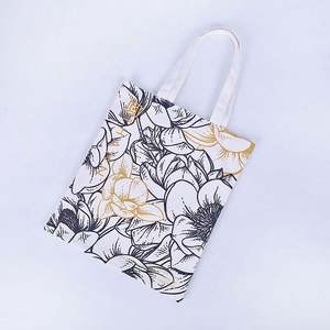 Sac fourre-tout en toile de coton amusant avec citation sur la bibliothèque - Product Image 6