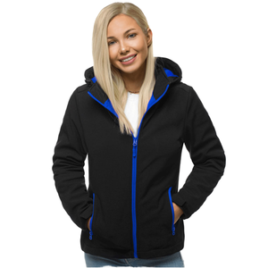 Venta al por mayor de chaqueta de concha suave con capucha personalizada chaqueta cortavientos para otoño aventuras a prueba de viento cremallera impermeable estampado bordado - Product Image 3