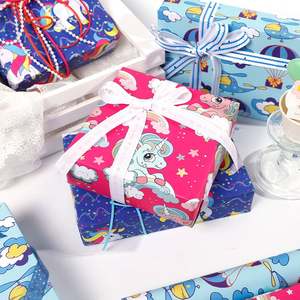 High Quality Wholesale 80g <b>Birthday</b> ArtPaper Tissue 43*300cm Gift Luxury Custom Packaging Wrapping <b>Paper</b> Roll - Product Image 6