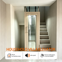 Moderner Duplex-Dachboden-Aufzug, Maßgefertigter Panorama-Personenaufzug für Wohnvillen Direkt vom Hersteller