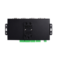 Convertidor Universal de 4 Puertos RS232/485/422 a Ethernet |   Gateway de Protocolo Modbus RTU TCP |   ARM9