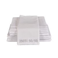 Linge de lit double en polycoton 50% de qualité supérieure à usage hôtelier