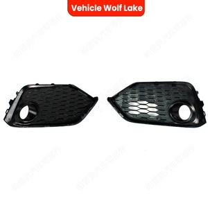 กรอบไฟตัดหมอก Honda Civic ปี 2017-2019 รุ่น Hatchback วัสดุ ABS ครอบกันชนหน้า ตะแกรงครอบกระจังหน้า - Product Image 3