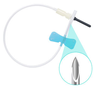 Set Koleksi Darah jarum kupu-kupu medis dokter hewan untuk anjing kucing kelinci kuda-penggunaan pembuluh darah - Product Image 5