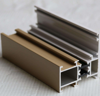 Profils en aluminium allié sur mesure série 6000 T5 pour pliage et découpe CNC, pour parois vitrées, dissipateurs de chaleur, éclairage LED, fenêtres et portes coulissantes