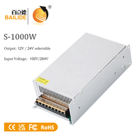 Alimentation à découpage industrielle haute puissance BLD 1000W pour équipement et instruments, avec tension de sortie unique 12V/24V pour distributeur automatique de billets (ATM)