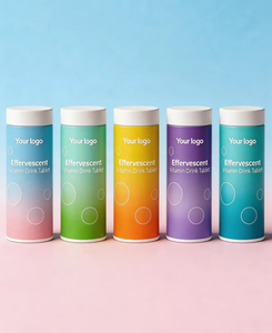 Tablete Efervescente de Vitamina Mais Popular com Biotina, Vitamina E, Vitamina C e Colágeno para Apoiar Cabelo, Pele e Unhas - Product Image 3