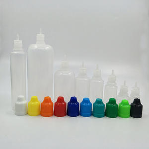 Botella de Plástico Redonda con Gotero y Tapa a Prueba de Niños para Aceites Esenciales, 5ml 10ml 15ml 20ml 30ml - Product Image 3