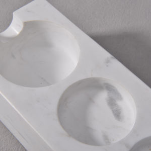 เชิงเทียนหินธรรมชาติแบบกำหนดเองที่วางเทียนทีไลท์ของตกแต่งงานแต่งงานของตกแต่งบ้านบ้านเทียนหินอ่อน - Product Image 6