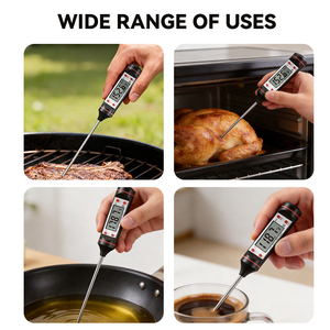 Thermomètre numérique à sonde TP101 avec écran LCD pour cuisine, barbecue et pâtisserie, précision 0,1°C (pile non incluse) - Product Image 5